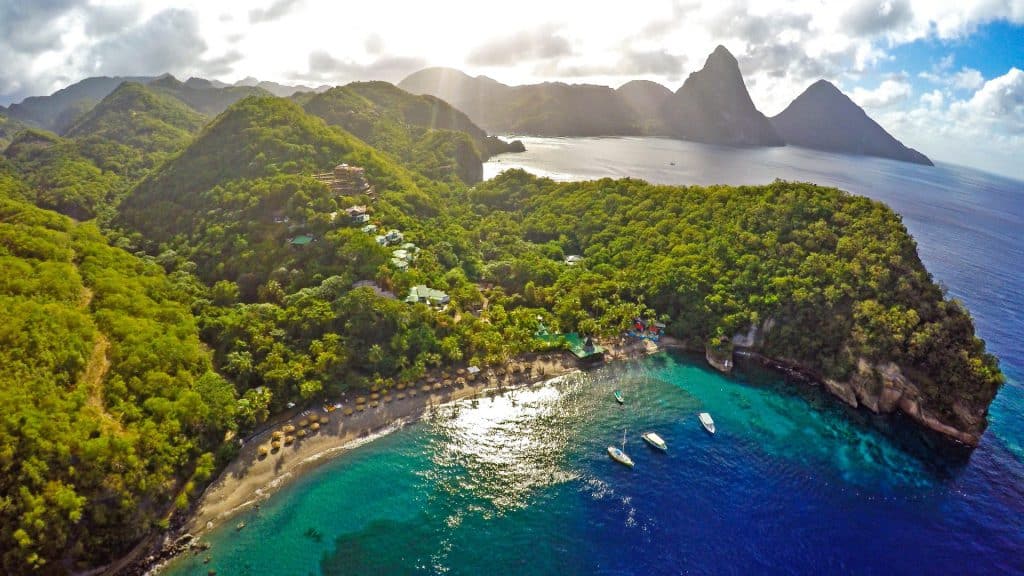 Anse Chastanet, St. Lucia, best beaches of St. Lucia, Windward Islands, best beaches of the Windward Islands, Lesser Antilles Vacations, Best beaches of the Lesser Antilles, best beaches in the Caribbean