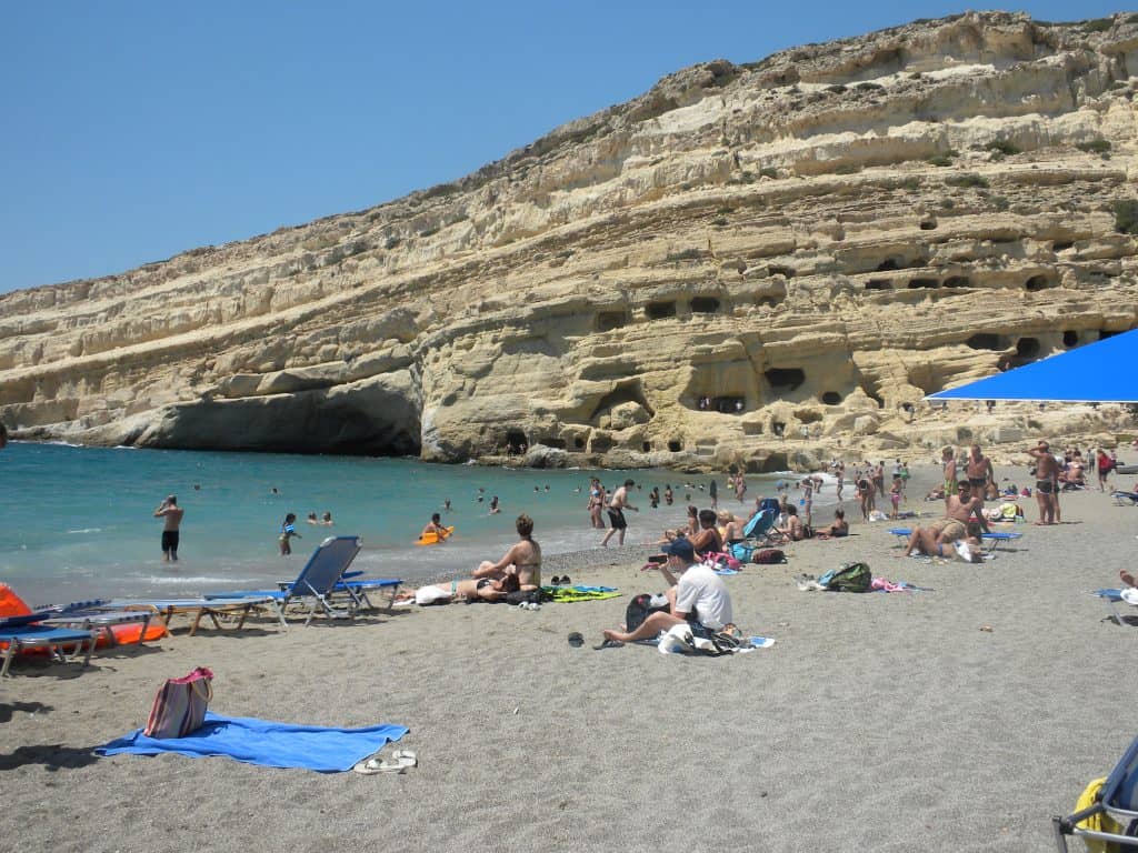 Matala Beach | Beach Travel Destinations