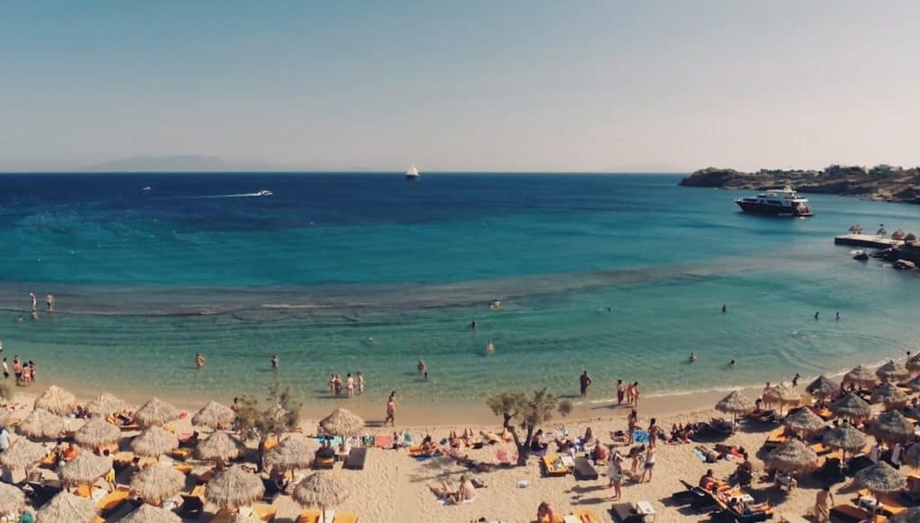 Paradise Beach, Mykonos, Greece, The Most Amazing beaches of Greece, best beaches in Greece, Greece beaches, beach travel destinations