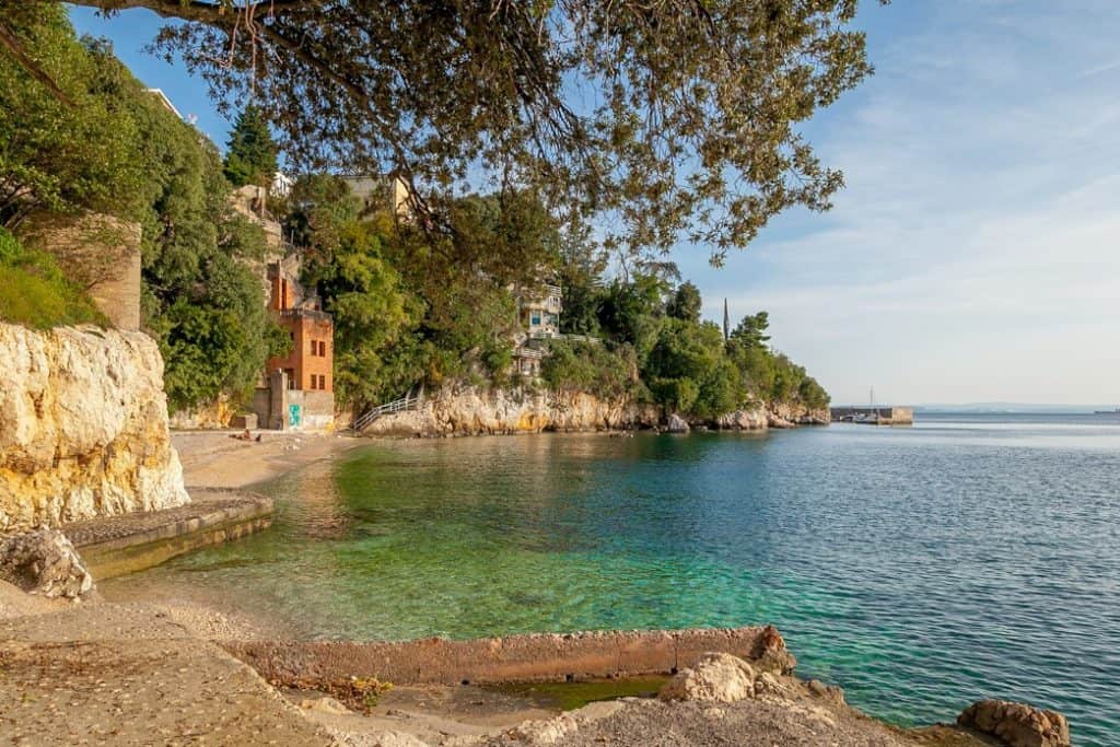 Pecine Beach, Rijeka, Croatia, Croatia beaches, best beaches of Europe, beaches of Europe, Croatia Beach holidays, beach travel destinations,