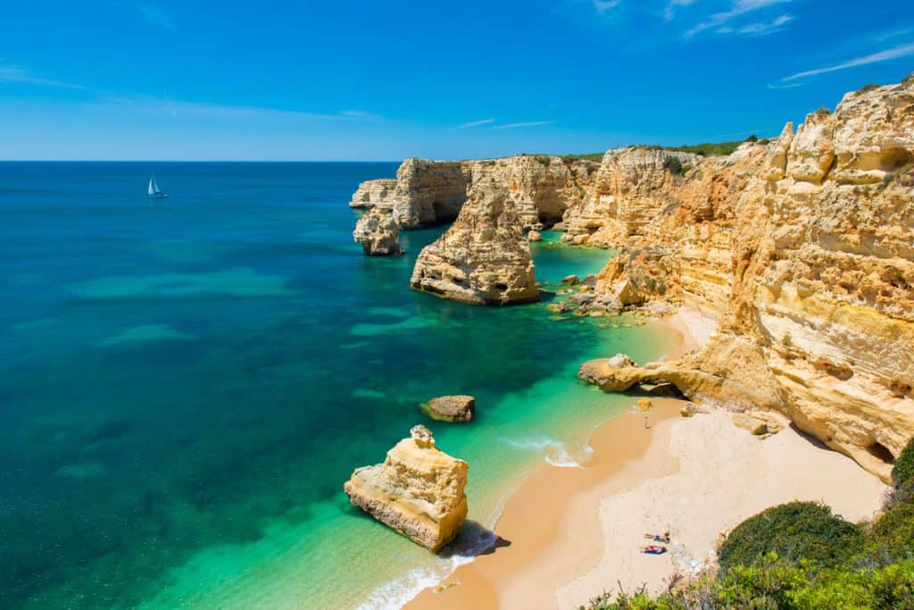 Praia Marinha Beach, Portugal
