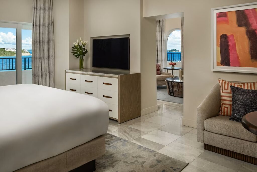 Luxury Guestroom Interior at The Ritz-Carlton St thomas