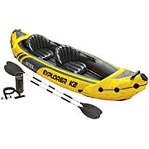 Intex Explorer K2 Kaya 2-Person Inflatable Kayak, ocean kayaks, beach water sports, kayaking at the beach, kayak accessories, inflatable kayaks, hardshell kayaks