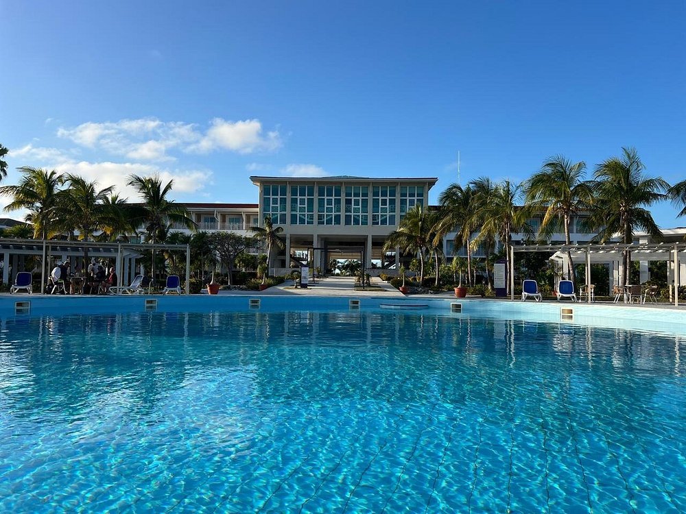 Grand Memories Cayo Largo resort pool villas and guest room on Cayo Largo island Cuba