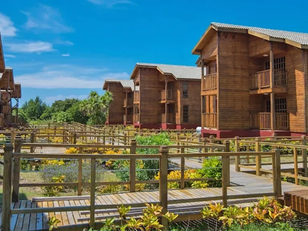 Villa Caprice Cayo Largo private bungalows pool and guest room near the beach in Cuba