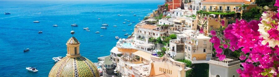 Cliffside hotels in Sorrento overlooking the Bay of Naples