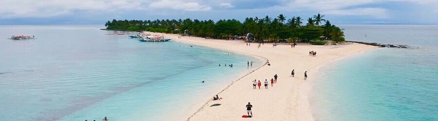 Kalanggaman Island sandbar in Leyte