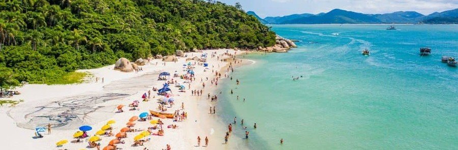 Campeche Beach and Island | Beach Travel Destinations Visitors enjoying the white sand and turquoise water at Campeche Beach and Campeche Island.