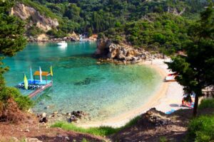 Paleokastritsa Beach Corfu Greece, The 10 Most Amazing Corfu Beach Hotels best Corfu restaurants, best Corfu beach clubs, best time to visit Corfu, best Corfu hotels, best Corfu tours & Activities