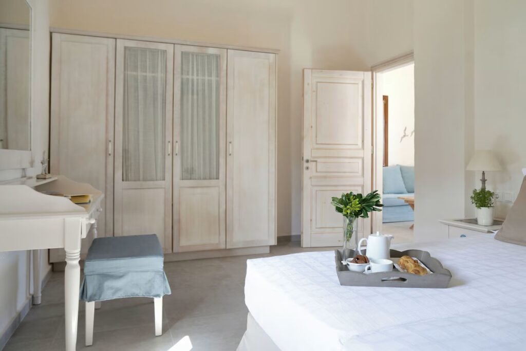 Skopelos Village Hotel with sea views, elegant rooms, and beachfront pool in Skopelos