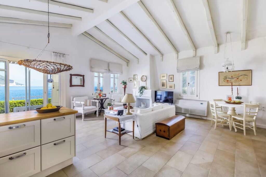 Skopelos Village Hotel with sea views, elegant rooms, and beachfront pool in Skopelos