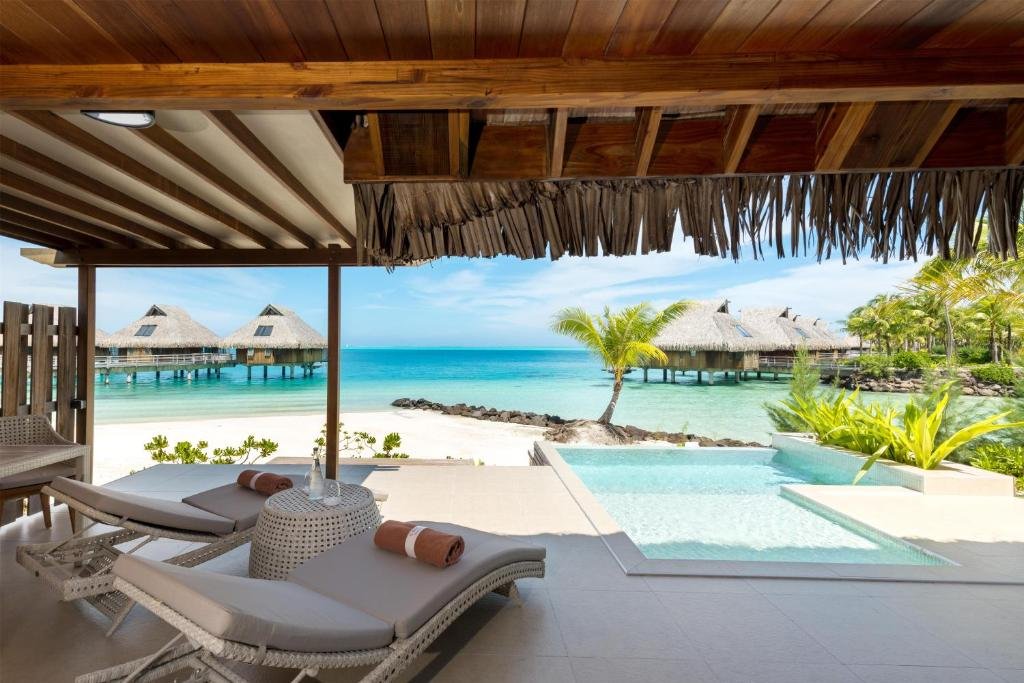 Conrad Bora Bora Nui Villas with Private Pools and Lagoon Views