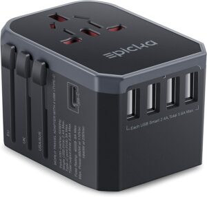 EPICKA Universal Travel Adapter, Gift Ideas For Frequent Travelers