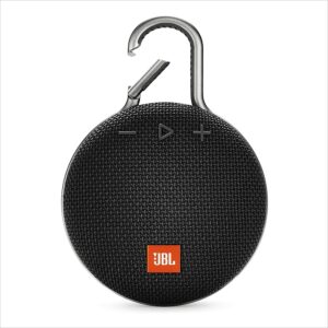 JBL Clip 3, Black - Waterproof, Durable & Portable Bluetooth Speaker, The Best Rated Beach Essentials