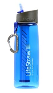 Gift Ideas For Frequent Travelers, LifeStraw Go Water Filter Bottle with 2-Stage Integrated Filter Straw