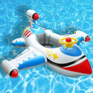 Best Inflatable Toys For the Beach, Baby Inflatable Pool Airplane Swimming Float