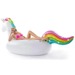 Best Inflatable Toys For the Beach, Jasonwell Giant Inflatable Unicorn Pool Float