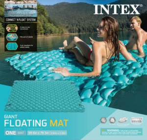 Best Inflatable Toys For the Beach, Intex Giant Inflatable Floating Mat