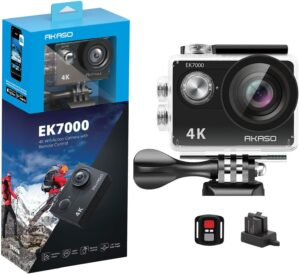 AKASO EK700 Waterproof Camera, The Best Waterproof Cameras, The 5 Best Waterproof Cameras