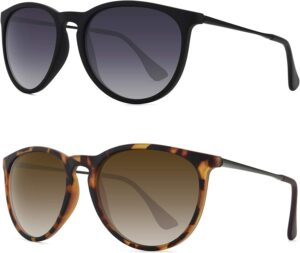 WOWSUN Polarized Vintage Retro Sunglasses, The Best Sunglasses For Women, Best Beach Gear