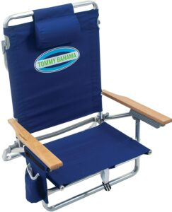 Tommy Bahama 5-Position Classic Lay Flat Folding Backpack Beach Chair, The Best Beach Chairs, Best Beach Gear