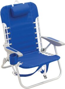 RIO BEACH 4-Position Lace-Up Backpack Folding Beach Chair, The Best Beach Chairs, Best Beach Gear