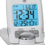 Marathon CL030023 Travel Alarm Clock with Calendar & Temperature, Best Items for an Alaskan Cruise