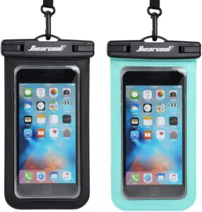 Hiearcool Waterproof Phone Pouch (2 Pack), The Best Waterproof Smartphone Case, The Best Beach Gear