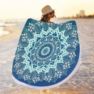 Round Beach Towel (Multiple Colors & Designs Available), The Best Beach Towels, Best Beach Gear