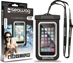Seawag Germ-Free Phone Case Waterproof Case for Smartphone, The Best Waterproof Smartphone Case, The Best Beach Gear