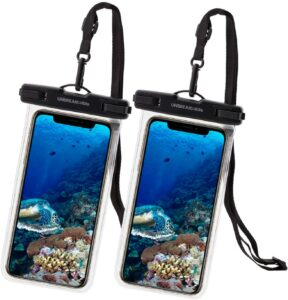 UNBREAKcable Waterproof Phone Pouch (2 Pack), The Best Waterproof Smartphone Case, The Best Beach Gear