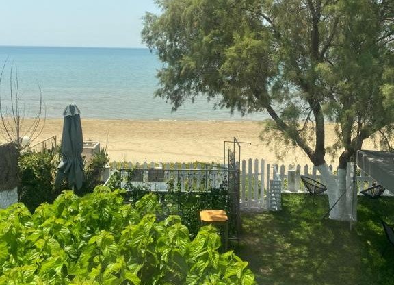 Seaside 12 beachfront property in Katakolon with modern design and coastal setting near the sea