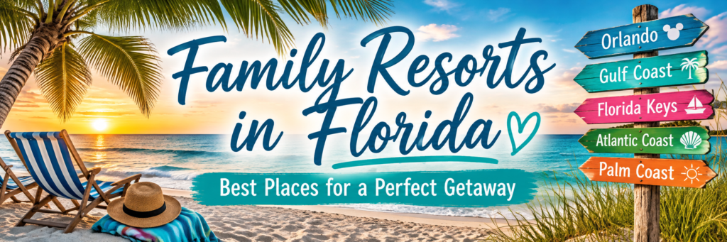 Family Resorts in Florida beach vacation guide with resort destinations