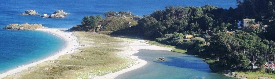 Playa de Rodas Cies Islands Spain white sand beach with turquoise wate