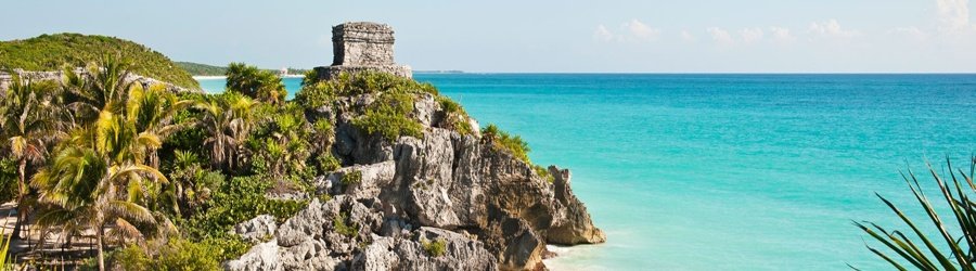 Costa Maya captures the essence of laid-back island life with palm-shaded sands and turquoise waves.