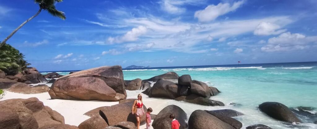Beautiful Silhouette Island in the Seychelles