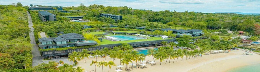 Samal Island Beach Resort Aerial View