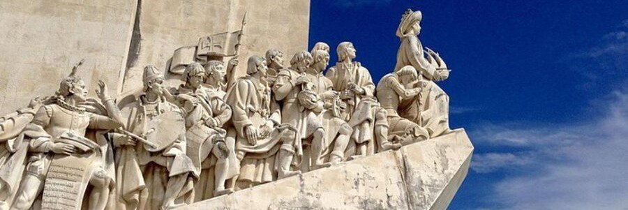 Detailed stone carvings at Jerónimos Monastery in Belém Lisbon