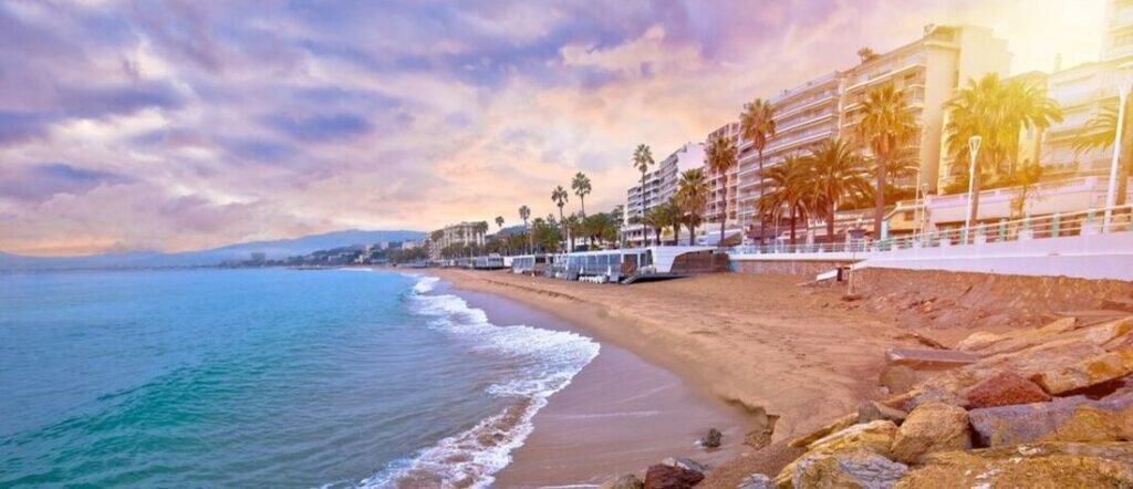 Cannes Port cruise guide beach and promenade along the French Riviera