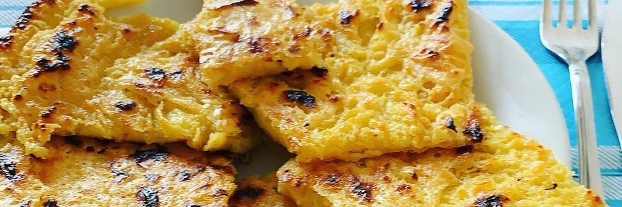 Popular chickpea pancake is baked in a wood-fired oven in La Spezia.
